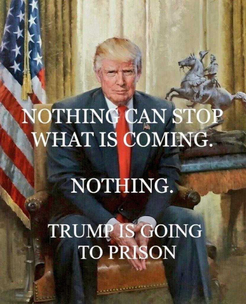 Raise your hand 🤚 if you can’t wait to see Trump broke and behind bars so EVERYONE can follow you! 💙🌊 🌊

Drop a 💙 and Repost and you will get more followers! 

Fani Willis 👍
Judge McAfee 👍