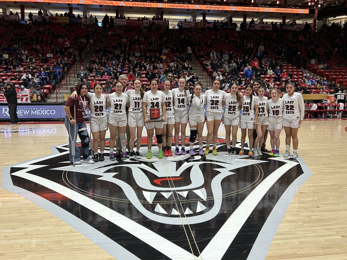 _NMAA's tweet photo. Congratulations to the Penasco Panthers, winners of the Girls Class 2A State Title at the 2024 Nusenda Credit Union State Basketball Championships. @nusendacu https://t.co/Bsep8wbvKI