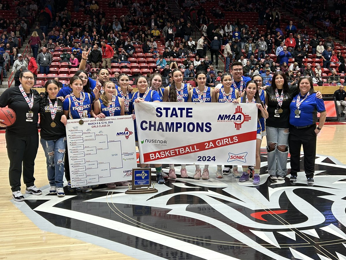 _NMAA's tweet photo. Congratulations to the Penasco Panthers, winners of the Girls Class 2A State Title at the 2024 Nusenda Credit Union State Basketball Championships. @nusendacu https://t.co/Bsep8wbvKI