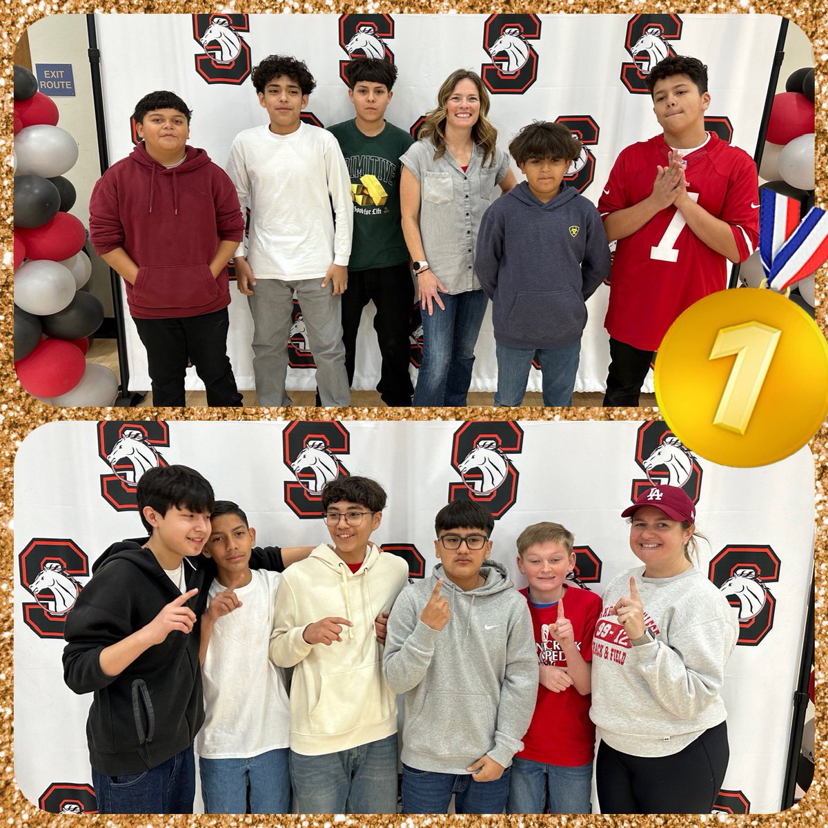 StonecreekJHS's tweet photo. #Stonecreek rally game 7th grade top homerooms for first, second, and third place in the Spring Break relay. #StonecreekStampede #Stampedespirit #Stampedepride #Stampedefamily #PBVUSD #PBIS #TimeToFlex #AVID https://t.co/IKAcTm1Jgu