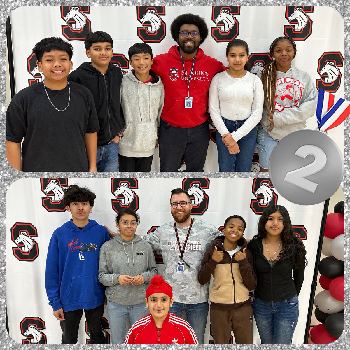 StonecreekJHS's tweet photo. #Stonecreek rally game 7th grade top homerooms for first, second, and third place in the Spring Break relay. #StonecreekStampede #Stampedespirit #Stampedepride #Stampedefamily #PBVUSD #PBIS #TimeToFlex #AVID https://t.co/IKAcTm1Jgu