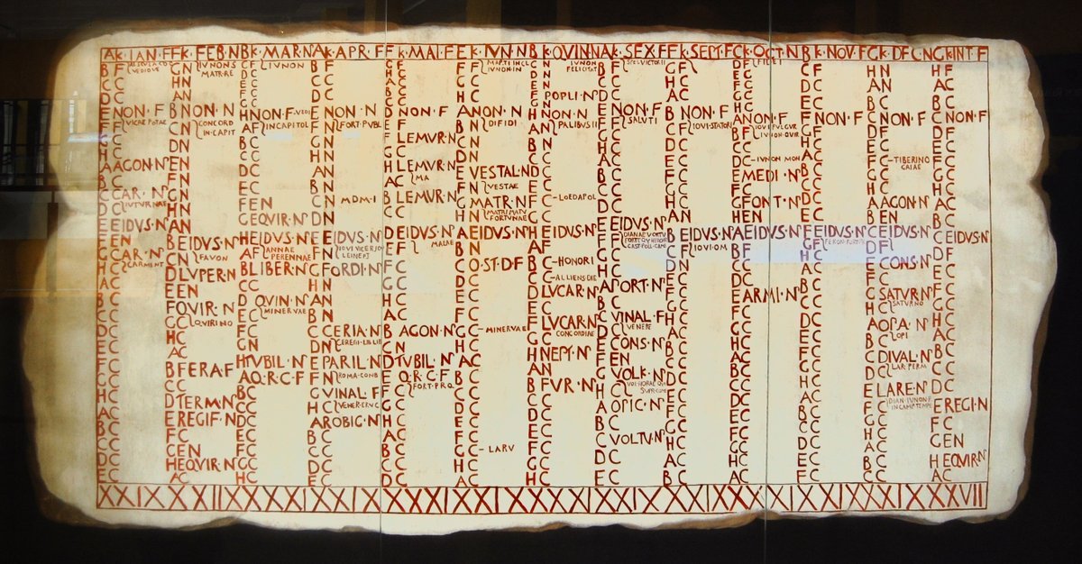 Every month has its #ides & kalends & nones. When ancient #Roman #calendar retained a #lunar #month, kalends = 1st, #newmoon nones ~ 7th, #1stquartermoon ides ~ 15th, #fullmoon Only #IdesOfMarch gets a bad rap. #timekeeping #astronomy #moon #histsci #ancienthistory #classics