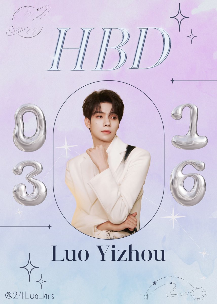Happy birthday ka
#หลัวอีโจว #LuoYizhou #Cpop
#罗一舟