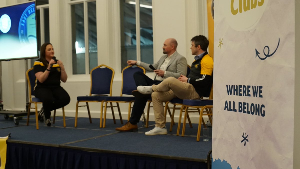 That concludes a momentous day in our club’s young history. We officially launched our 3-year development plan @TitanicHotelBel Thank you to all who joined us tonight. Let’s now move forward #Together #LeChéile #Thegither and put this plan into action! 📑 eastbelfastgaa.com/development-pl…