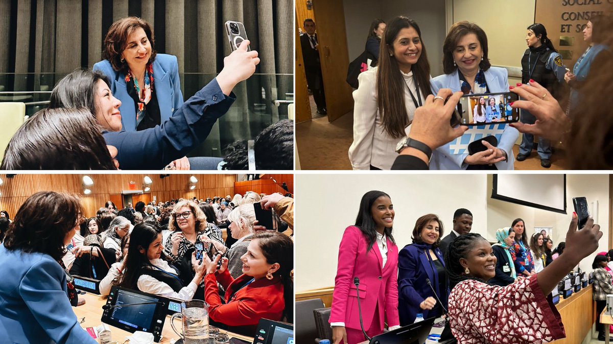 Every day at #CSW68, I am reminded of two things. Nothing is possible without the voices and energy of the feminist movement. And that for the feminist movement, impossible is nothing. We are proud to be with you in our joint fight for an equal world for all women and girls.