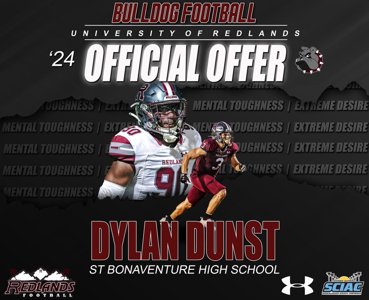 Thank you Redlands, I appreciate the visit/offer!!! @UR_CoachMariani @UofR_Football