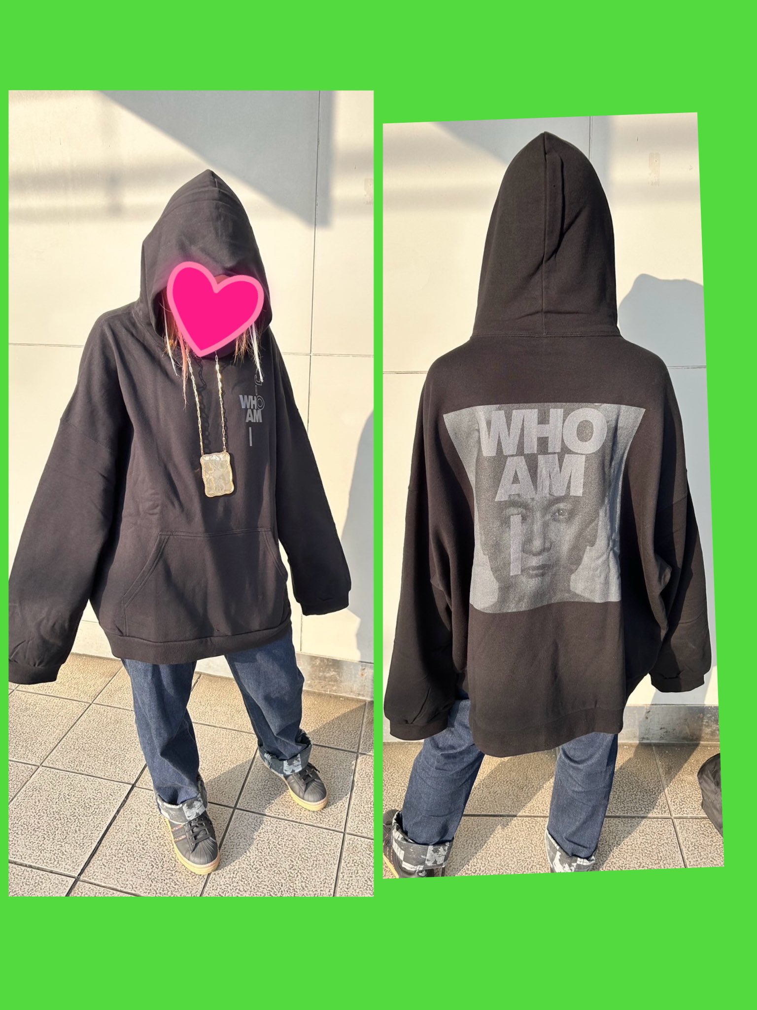 JANTJE_ONTEMBAAR パーカー WHO AM I 【公式通販】