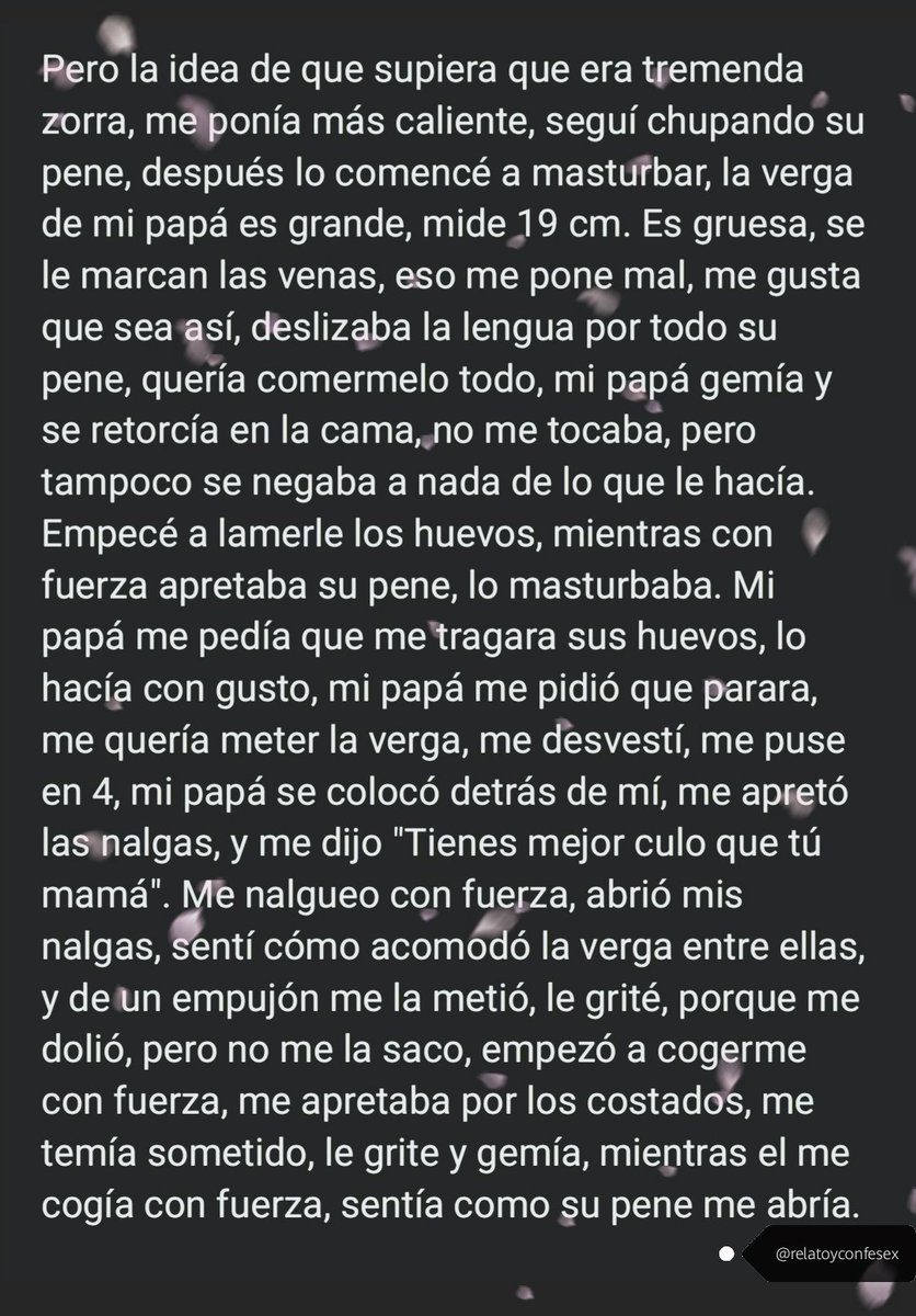 Relatoyconfesex's tweet photo. Me convertí en el amante de mi padre 😈

Hay fotos del papá 🤤💦

Parte 1 ➡️

#incesto #sexo #gay #hetero #curioso #oral #morbo #padre #hijo https://t.co/K5RXX1QMGT