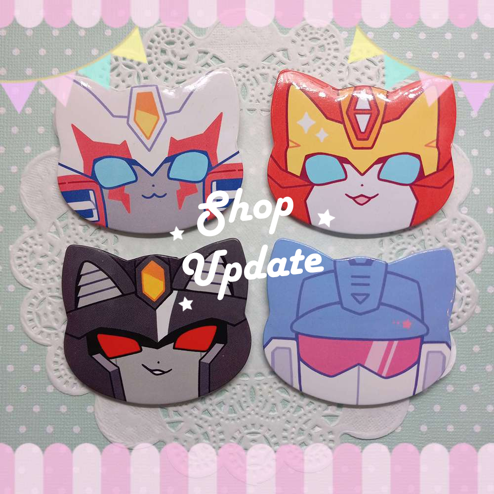 plushisheep's tweet photo. ⭐️Shop update is live!!⭐️

New goodies + restocks! I'm doing a 3 for 30 deal on boba + crepe charms until the 24th!
Orders +$40 get a free Starscream Pride sticker!🌈

Link in bio! RT+Likes are super appreciated!💖 https://t.co/eozllntdy7