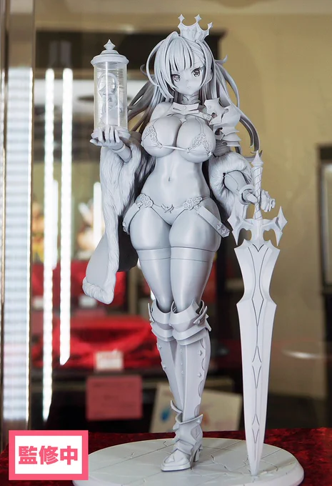 【初お披露目】『saitom』さんイラスト「『ドラゴン使いの姫』 ドラゴンテイマー プラテア」原型制作:アビラ#ロケットボーイ #エロホビ 