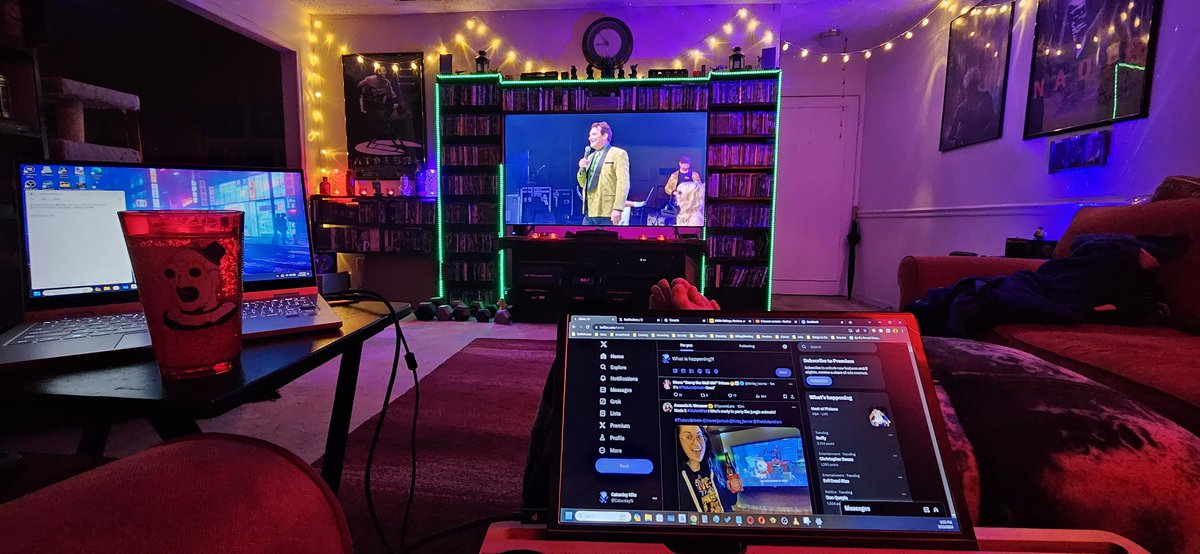 CommandCenter in Effect for #TheLastDriveIn with @therealjoebob , @kinky_horror, and my @TheMutantFam !
