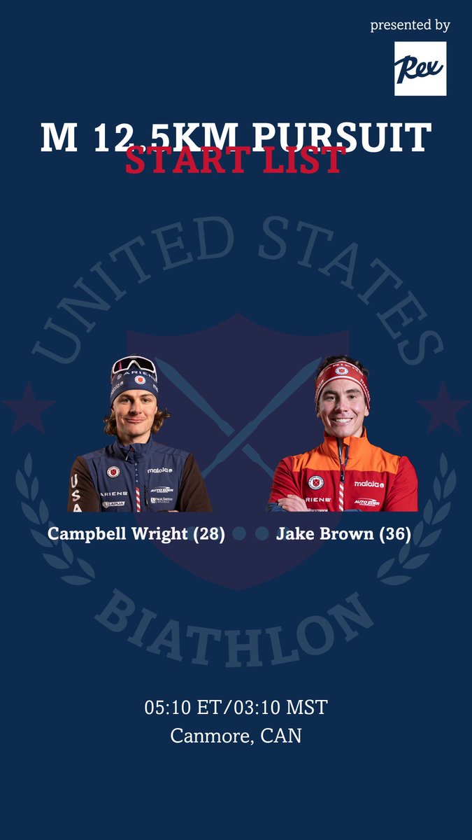 Saturday’s are for pursuit ⚡️🤩 How to watch: usbiathlon.org/how-to-watch