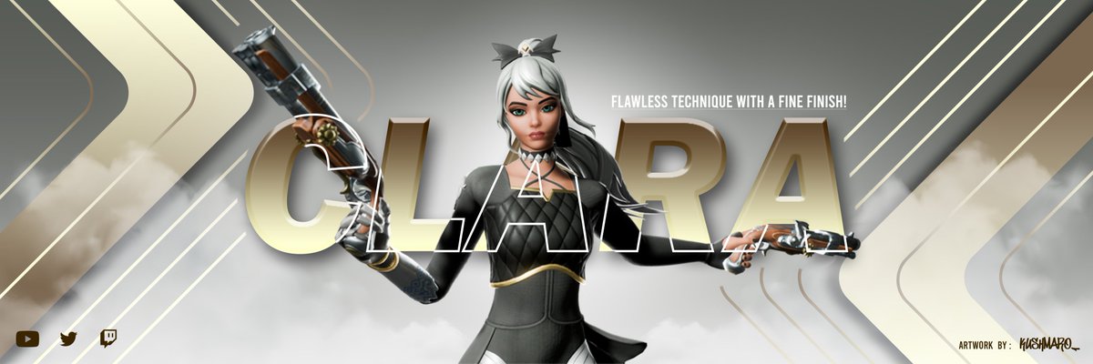 Clara Skin Fortnite [Concept Design Header]

If you are interested and want me to design for you, please send me a message

#FortniteArt 
#Fortnite 
#DesignGraphic 
#videography 
#motionGraphics 
#photoshop 
#Illustrator 
#coreldraw