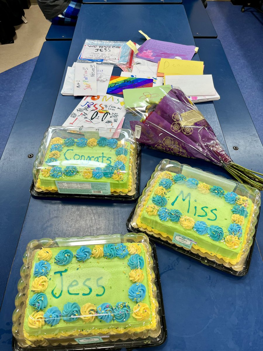 Shoutout to our #ClearLakeIB Support Staff Person of the Year-Miss Jess!! Miss Jess is our awesome daytime custodian who doesn’t just keep our learning community clean and safe, but through the connections she makes with students and staff a difference to all!