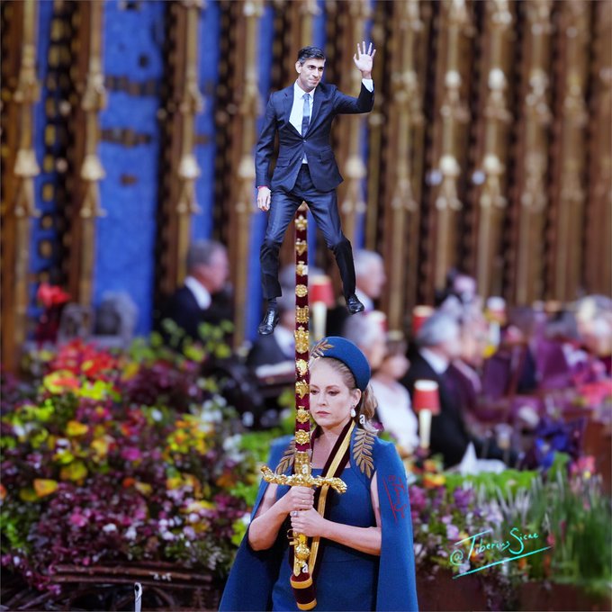 So, it looks like there's a plan afoot to get rid of Rishi Sunak and replace him with Penny Mordaunt