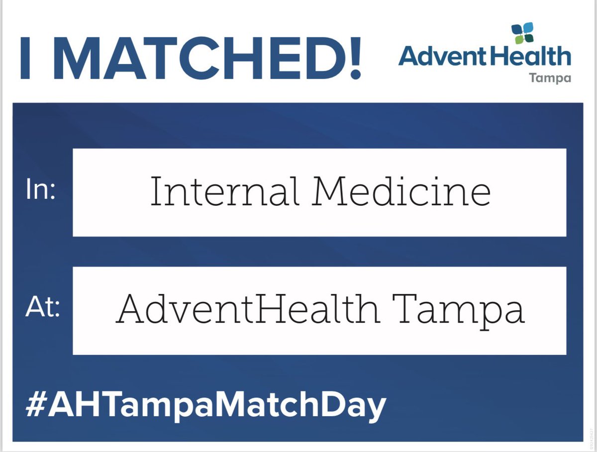 Thrilled to be joining  <a href="/AdventHealthWFL/">AdventHealth West Florida</a> <a href="/AdventHealth/">AdventHealth</a> for my residency training. Grateful to God, family, mentors and friends who supported me since the very beginning! 
<a href="/BeirutArabUni/">BeirutArabUniversity</a> <a href="/Inside_TheMatch/">Inside The Match</a>  #Match2024 #AdventHealthGME