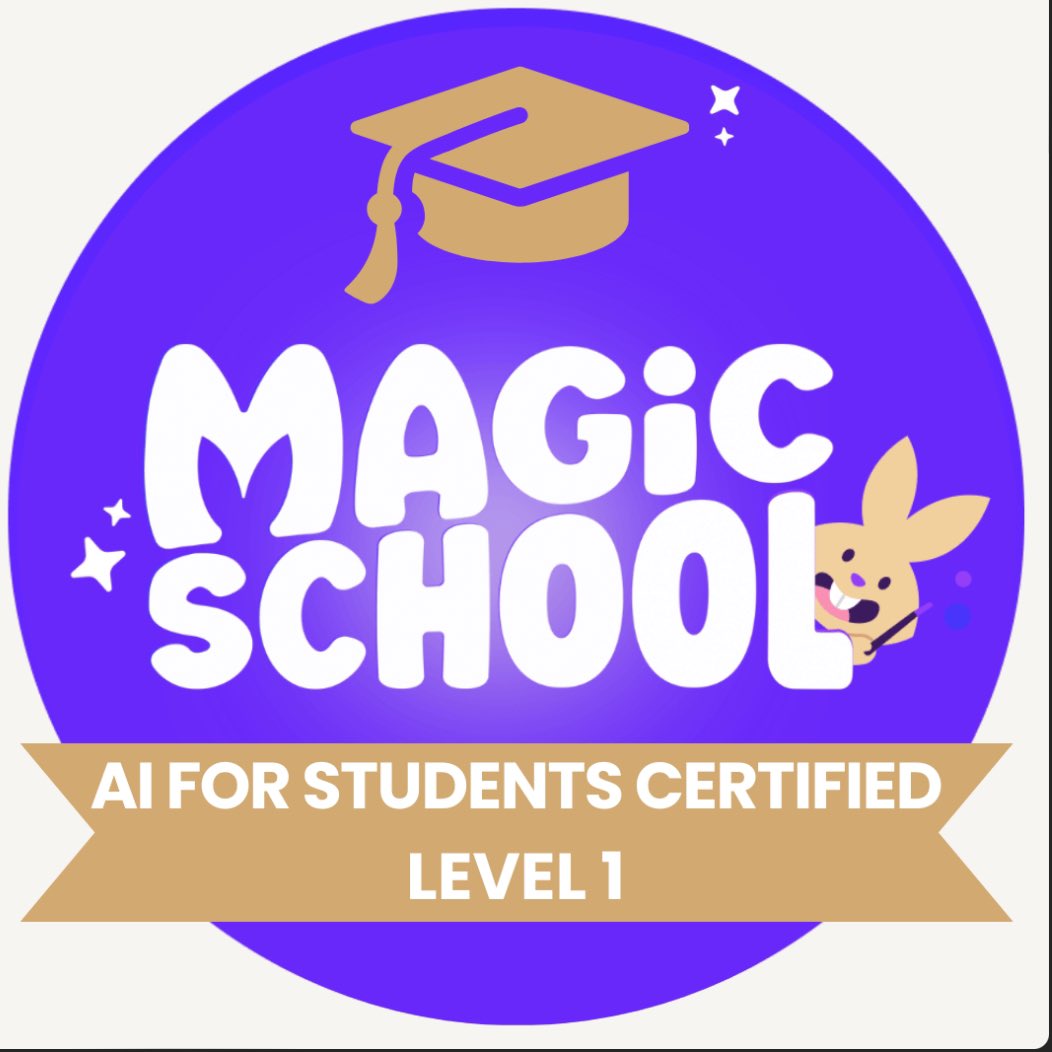 tech4allminds's tweet photo. Empowered by their teachers, students are now able to unlock the magic of @magicschoolai for students to create knowledge, artifacts, and enriching learning experiences for themselves and others! #aiforstudents #Imcertified https://t.co/weuZONV8GD