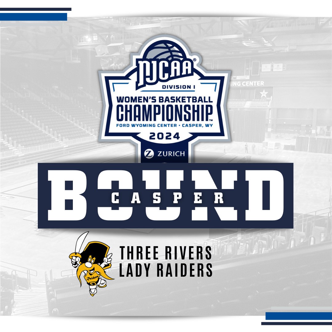 The Lady Raiders are headed to the 🚢! Three Rivers defeats State Fair to punch a ticket to the 2024 #NJCAABasketball DI Women's Championship! 🎟️👊 njcaa.org/sports/wbkb/20…