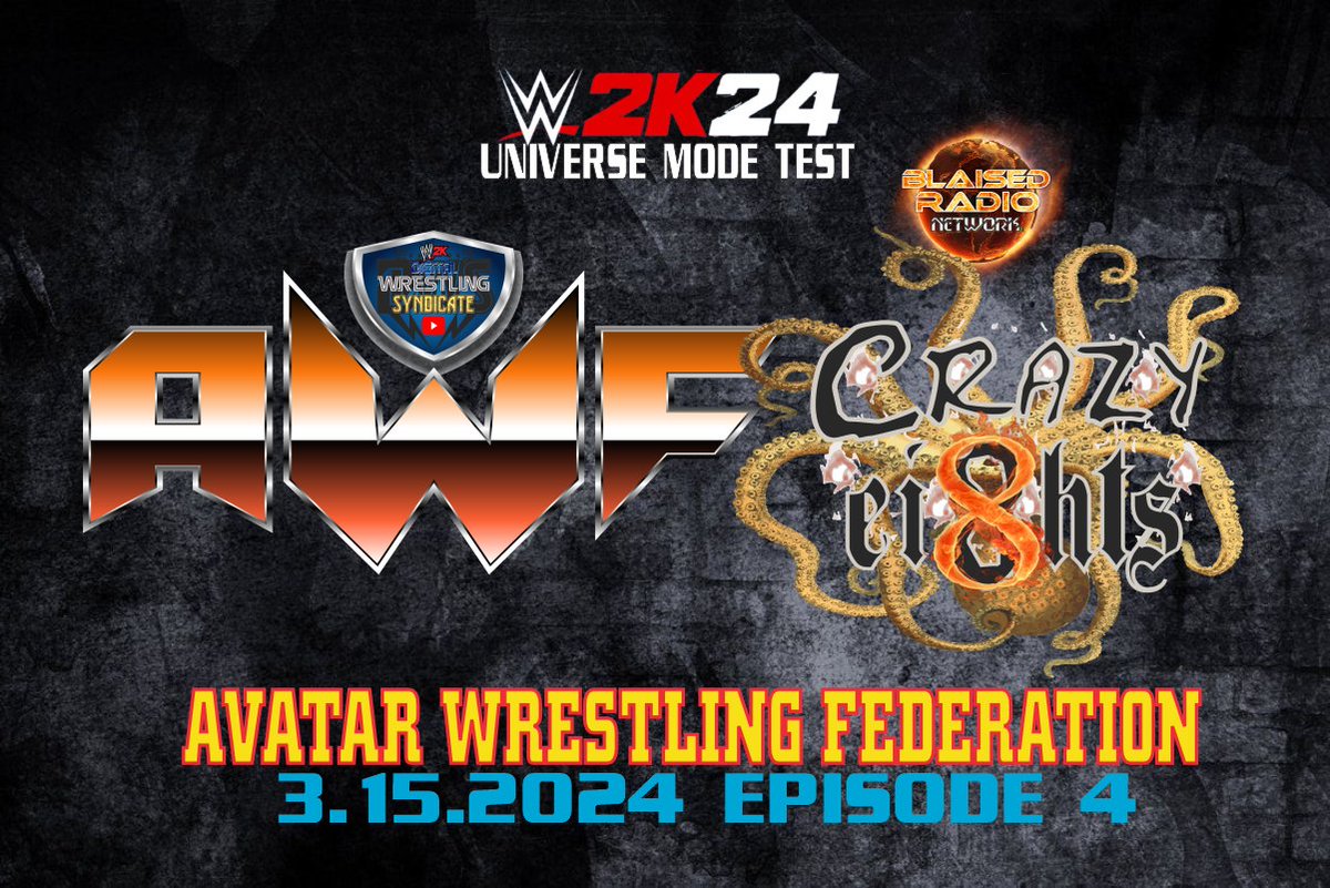 BlaiseMcCoyLTD's tweet photo. LIVE NOW! #WWE2K24 Avatar Wrestling eFederation Create an Arena, Crazy 8 Matches and more
https://t.co/bVMEP1w418
#wrestling #efed #simfed https://t.co/qgR0ACTAzO