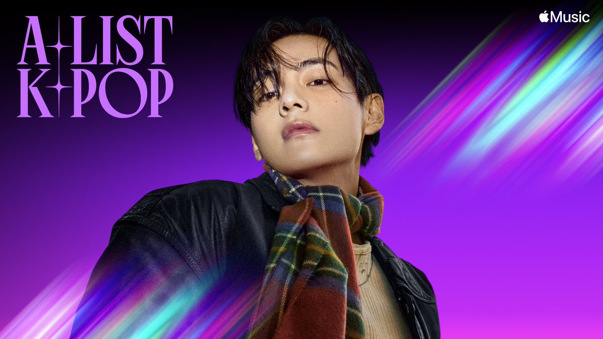 V is cover of the A-List: K-Pop! Check out 'FRI(END)S' in #SpatialAudio on @AppleMusic 🎧 apple.co/alistkpop #V #뷔 #V_FRIENDS #FRI_END_S