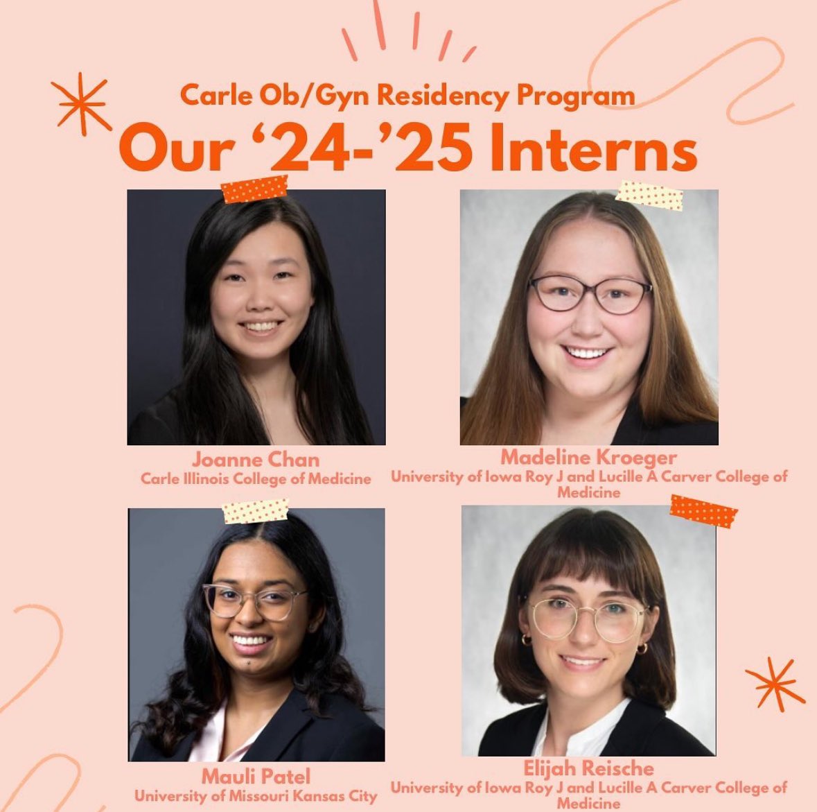 We are so exited for our new class! #Match2024 #obgyn
