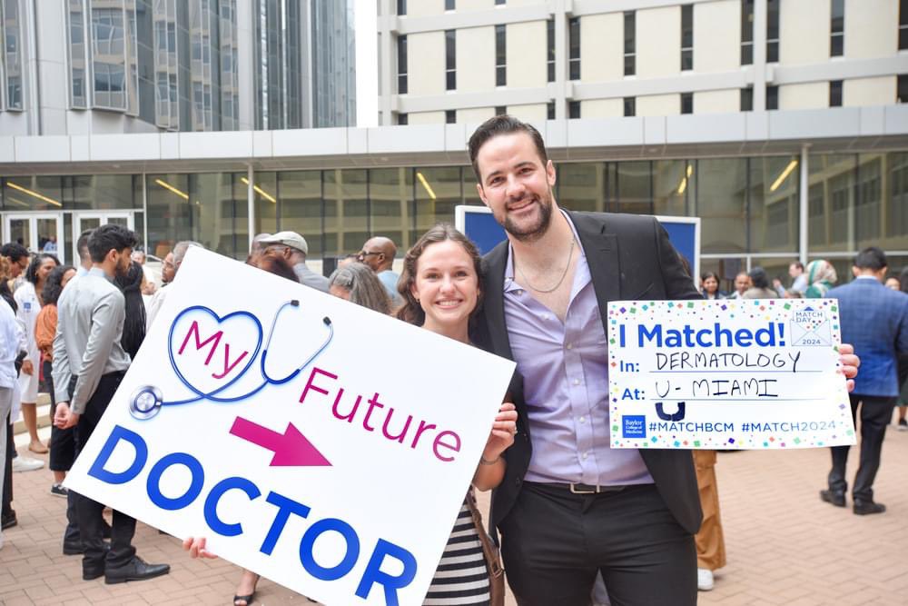 Congratulations to the MDPhD students that Matched today!  #Match2024 #MatchBCM  #MDPhD #DoubleDoctor