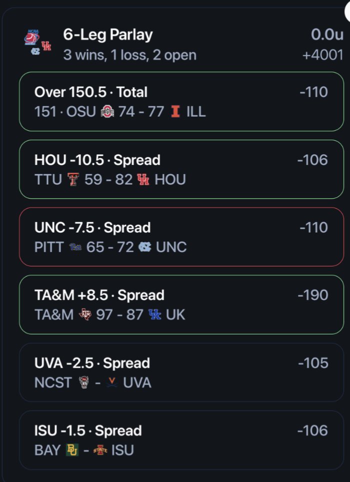 ManFromBearIsle's tweet photo. Sweat of my life for ILL to get over 150 just for UNC to miss a last second free throw. #greatteamscover https://t.co/GKUYRgCvAO