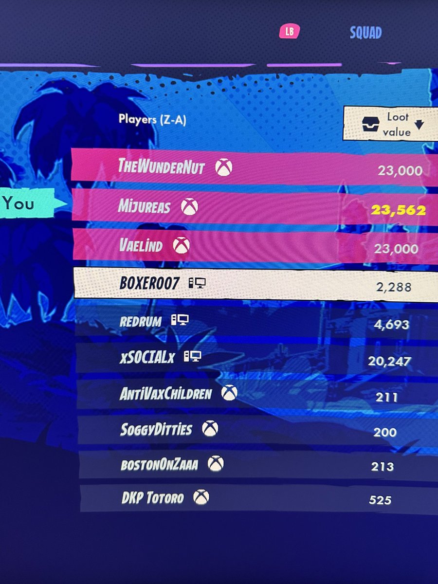 Mijureas's tweet photo. @PlayHAWKED This was suppose to be an all Xbox lobby, all 3 people in this team have cross play turned off on Xbox and verified it https://t.co/0RSvMbq2p1