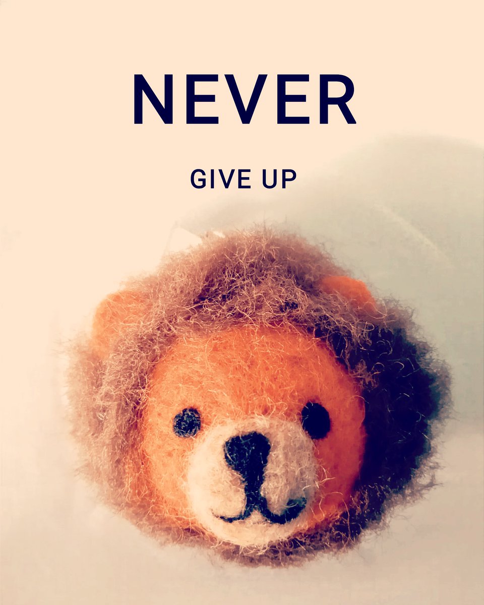 CanFerComics's tweet photo. Házle caso a tu león interior 💪🏼🦁 Bonito fin de semana!!! 
.
.
#felting #model #lana #fieltroagujado #leon #lion #power #poder #friday #motivation #viernes #motivacion #finde #puente #primavera https://t.co/gJOsz8y3M3