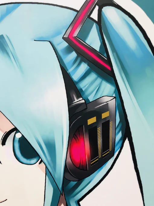 初音ミクのキセキ、初音ミクのパネルで細かな部分見れるだけでも入場料の価値がありすぎる、、、 