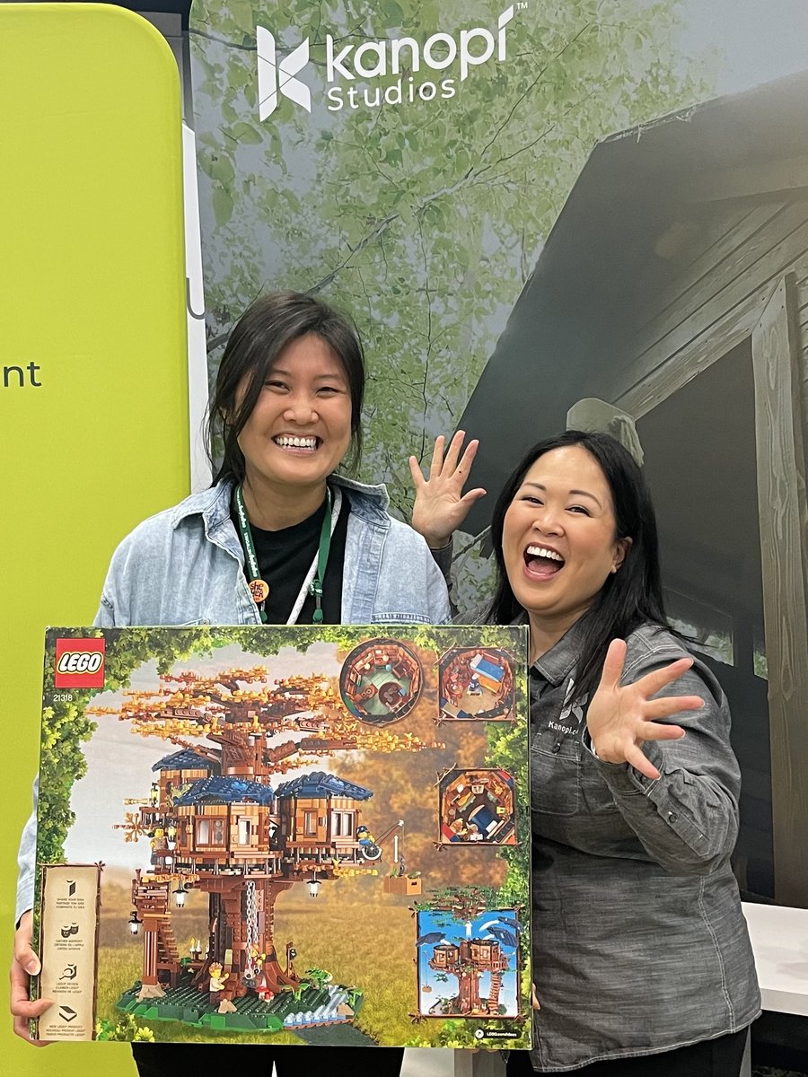 Congrats to Tran Hoang on winning the LEGO treehouse at our #24NTC booth-- happy building! And thank you to everyone that came to play, learn, and connect! Until next year, enjoy that Portland Spotify playlist we made, and see you at #25NTC Baltimore! open.spotify.com/playlist/3sZlX…