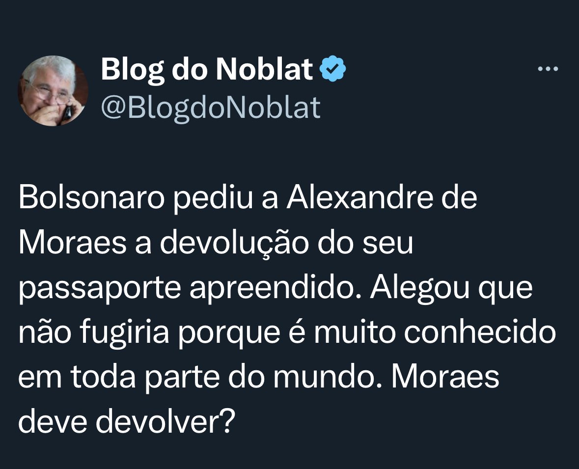 ENQUETE ABERTA.