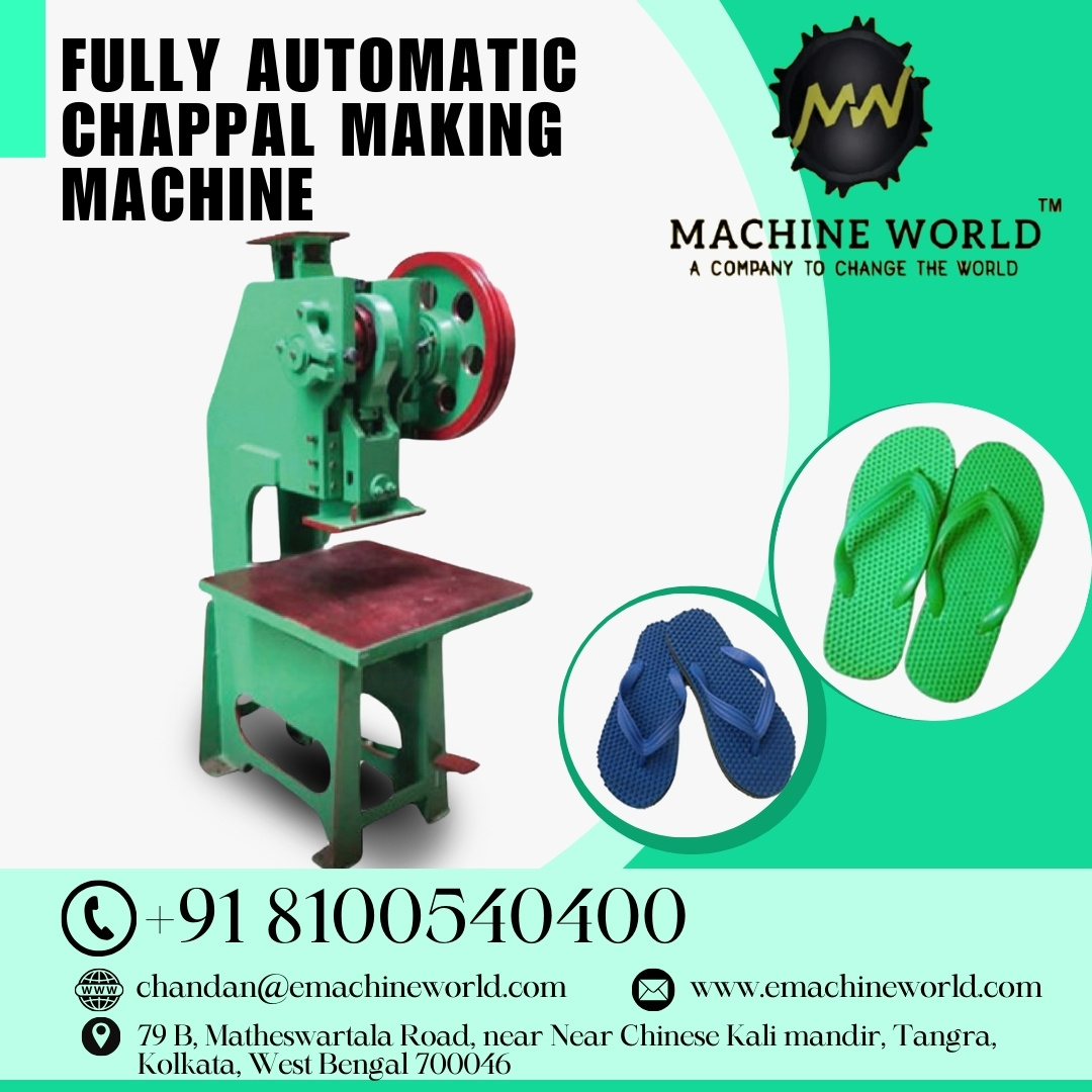 MachineWorld23's tweet image. FULLY AUTOMATIC CHAPPAL MAKING MACHINE
 @ 081005 40400
#fullyautomaticpaperplatemakingmachine #paperplatemakingmachine #machinedemo #machineworld