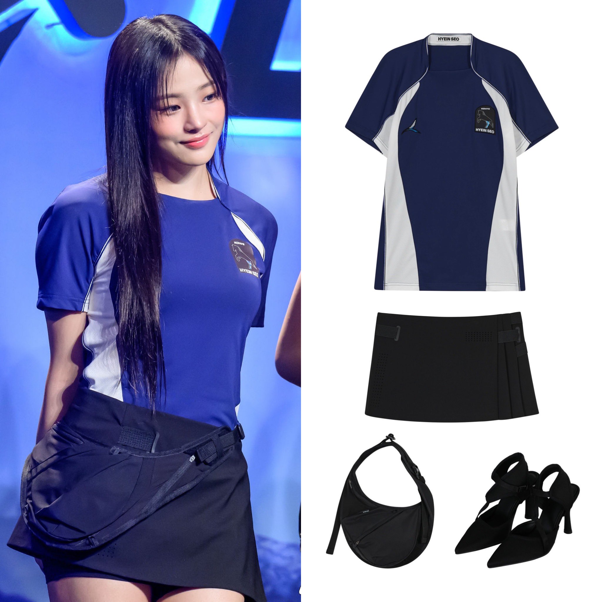 美しい t football hyeinseo shirt トップス - トップス newjeans トップス