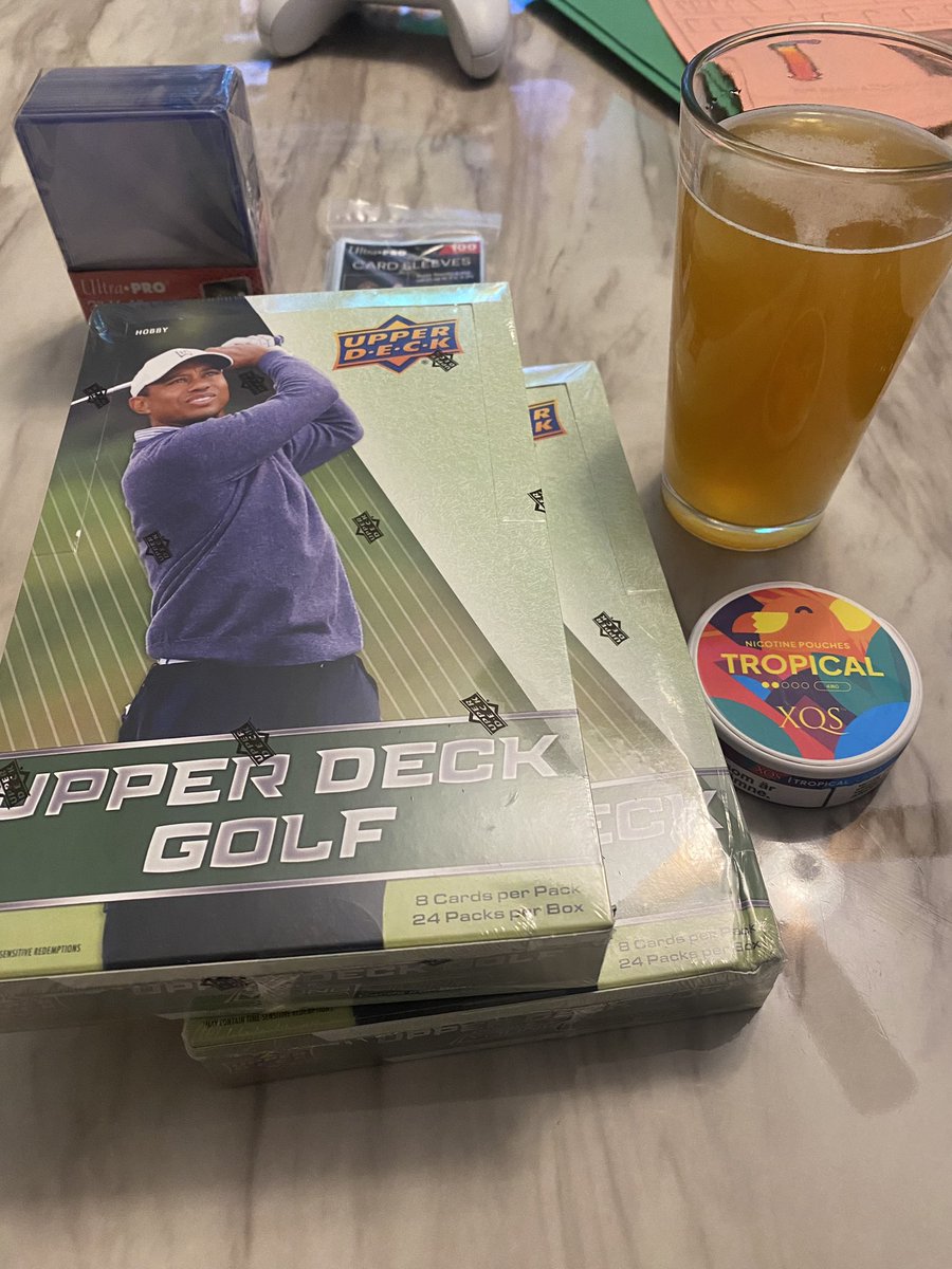 No wife, no kids.. should be a nice Friday!
#upperdeck #golf #udgolf