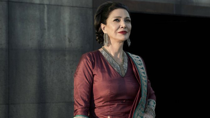 Someone make a movie where Ralph Ineson and Shohreh Aghdashloo play ancient gods or something so that they can just have an amazing voice off for three hours