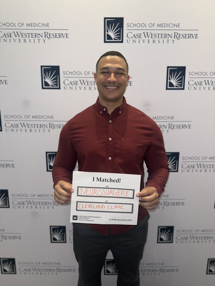 jcpetitt_med's tweet photo. Matched Cleveland Clinic for neurosurgery! Can’t wait to get started with the team @CleClinicNS #Match2024 @CWRUSOM https://t.co/K9zEsDj85u