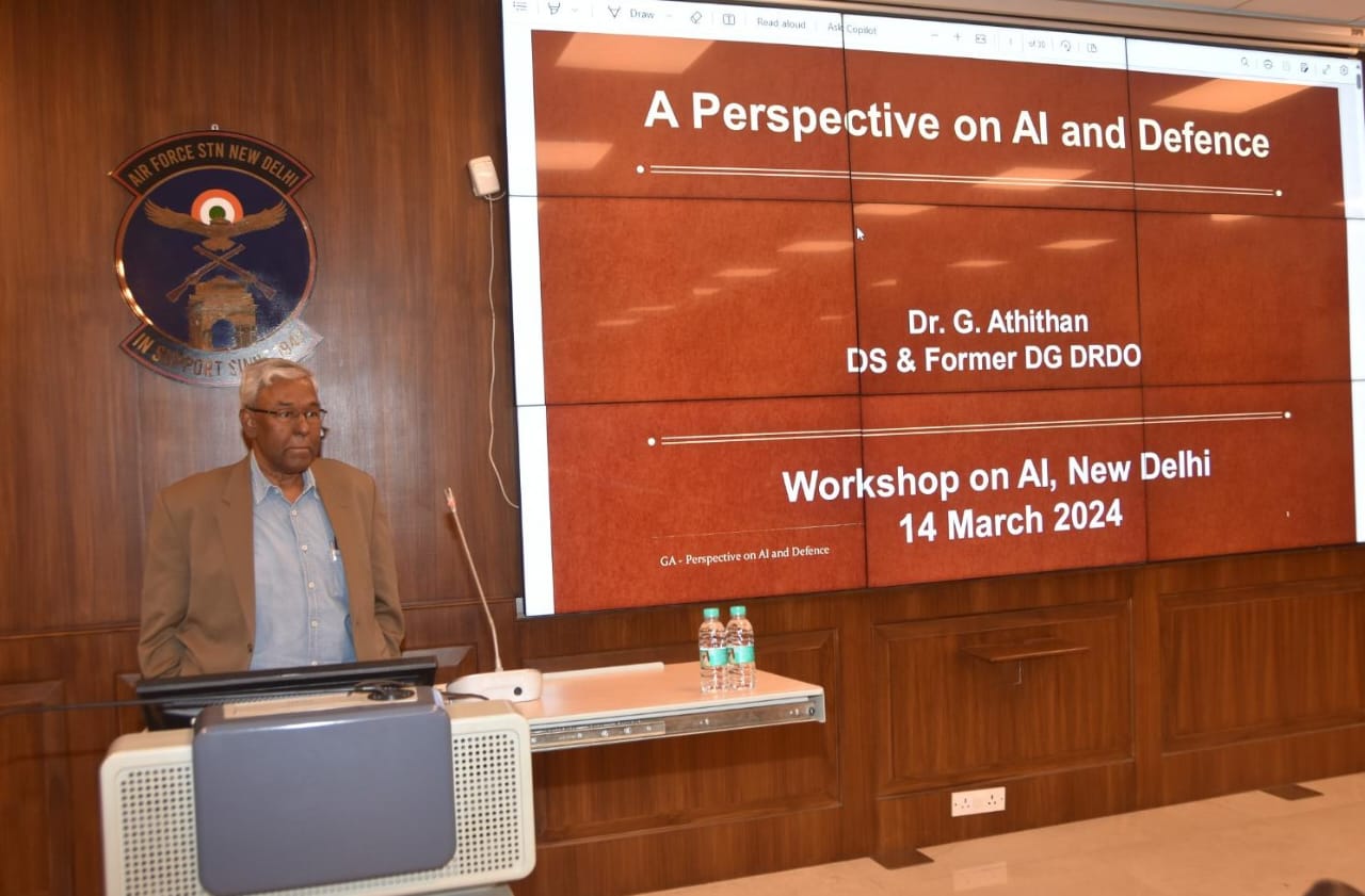 IAF Seeks Strategic Edge with AI: Two-Day Workshop Explores Aerospace Applications
