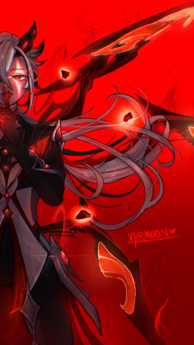 xyrmoon_'s tweet photo. ♦️ #genshinimpact #arlecchino #genshinimpactfanart https://t.co/TbCLVCx6qN