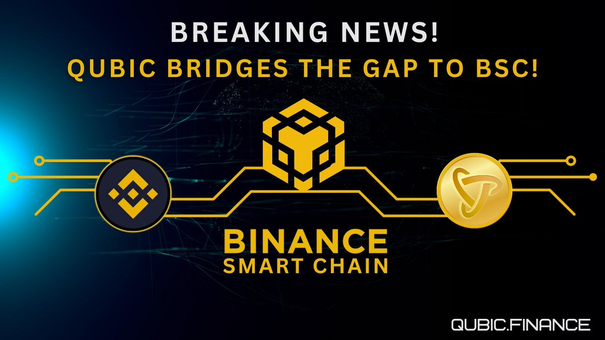 🔥 Exciting Announcement! 

Qubic Bridges the Gap to Binance Smart Chain! 🌉

Dear Qubic Community,
We're thrilled to share some groundbreaking news with you all! In our relentless pursuit of enhancing Qubic's ecosystem and providing seamless experiences for our users, we are