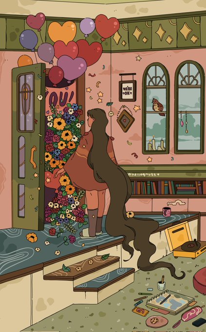 「absurdly long hair boots」 illustration images(Latest)