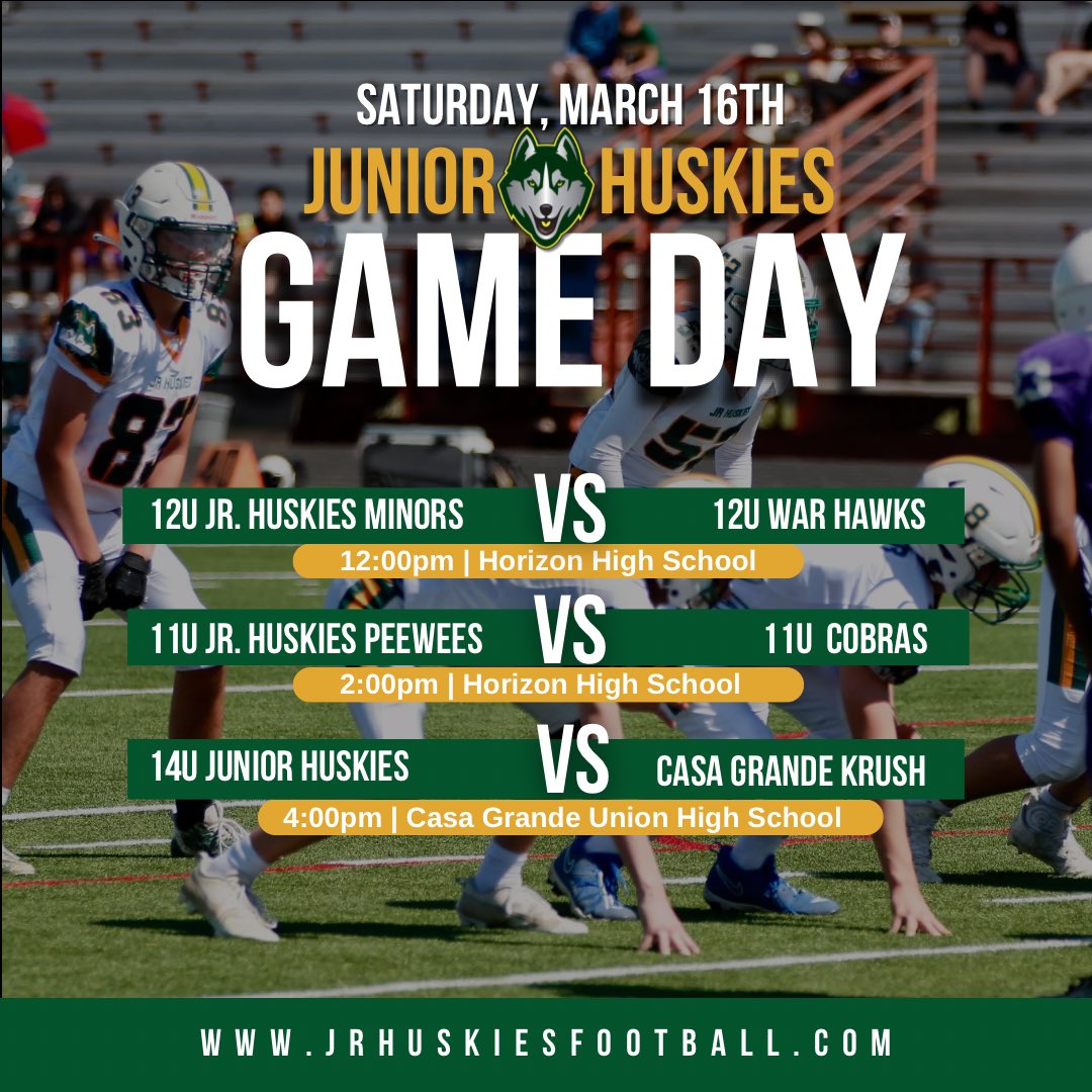 Let’s Go Huskies!!