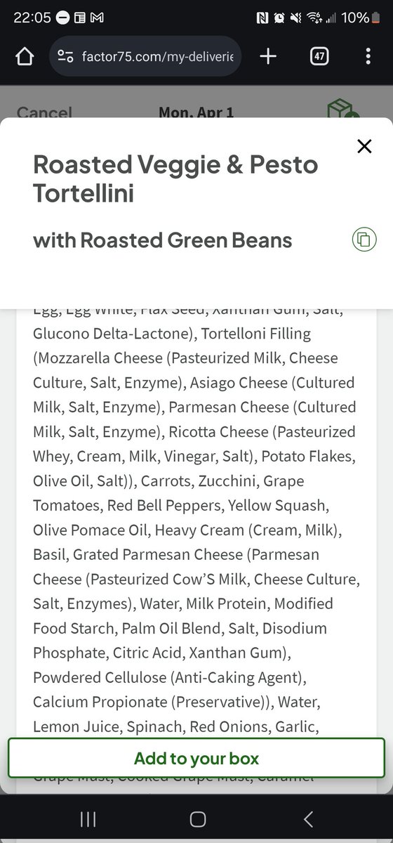 Hey <a href="/factormeals/">Factor _</a> how is the belong here? #vegetarian #vegan either way you answer I'm still ordering it cause it looks amazing. But my lacrosse intolerant fiance won't be able to enjoy. 🥦