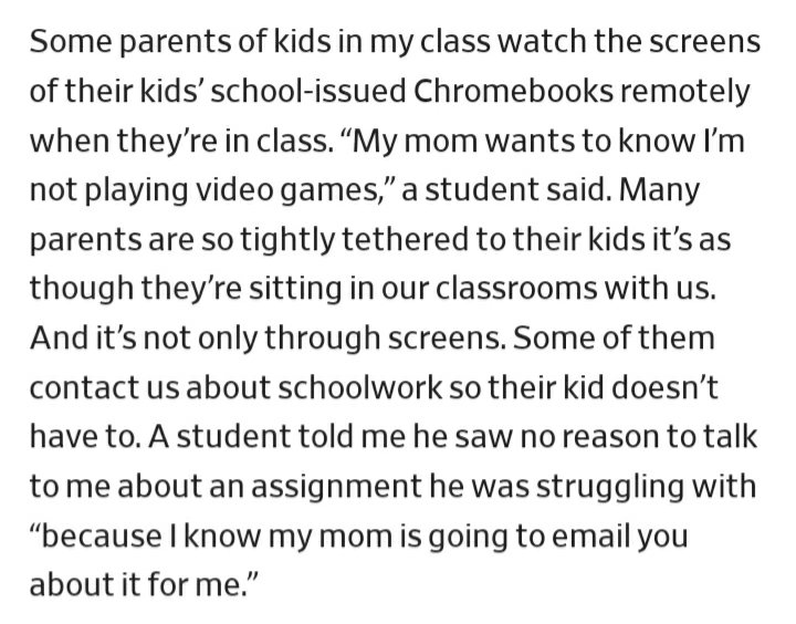 destructionset's tweet photo. i would encourage everyone to actually read the article because there are some deeply concerning examples provided, and this is just from the experience of this one teacher https://t.co/sl6xpeQFaL