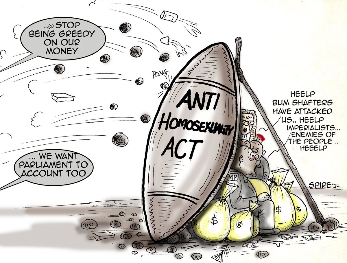 The Uganda Anti- Homosexuality Act 2023, was passed to create a distraction from corruption in the Parliament of Uganda.
