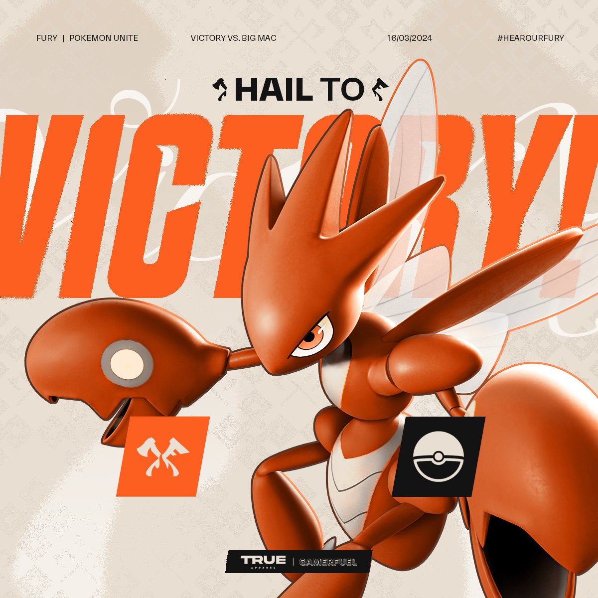 We win 2-1 against #BigMac! 🍔😎

On our way to the Winners Final vs. <a href="/AnticESC/">Antic Esports</a> 

🔴LIVE NOW!
📺twitch.tv/kelosaurus 

#HearOurFURY🔥 | #FURYUNITE | <a href="/UniteEsports/">Pokémon UNITE Championship Series</a>