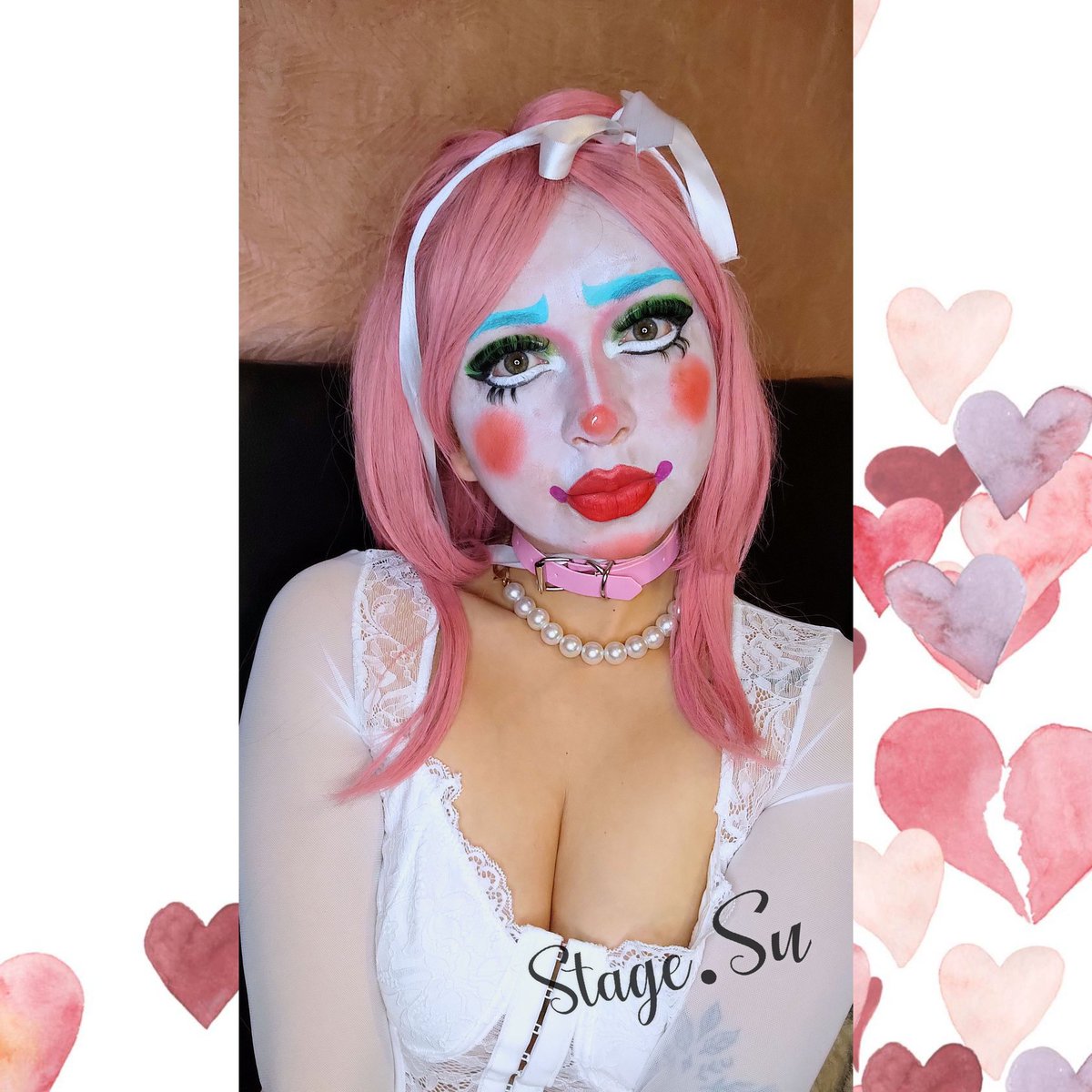 Su26J's tweet photo. 💝
#Clown #makeupartist #clowngirl #coquette #cute https://t.co/XicVTp9BIT