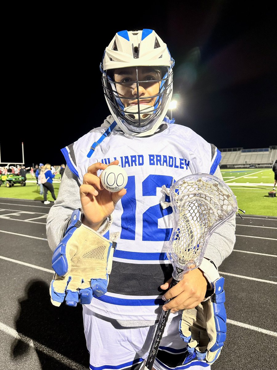 Congratulations <a href="/donovan_masters/">Donovan Masters</a> on your 100th Varsity point tonight for Bradley!