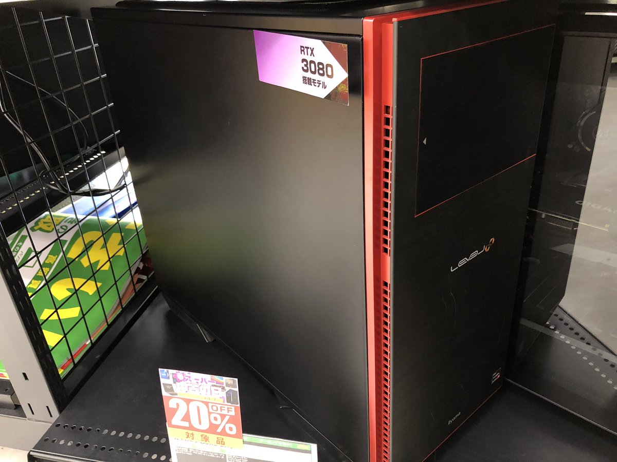 pk_kooriyama's tweet image. #Ryzen9 5900X !!
 #RTX3080 !!
(｣ᐛ )｣   ̖́-20%off対象となっております！

メモリも32GB、SSDも1TB搭載！
ケースもめちゃでけーのでなんでも詰め放題ですわよ(´Oノ｀*)ｵﾎﾎ

安く高性能なパソコンが欲しい！
そんな願いを叶えてくれる1台です♪

 #パソコン工房  #郡山  #うねめ通り