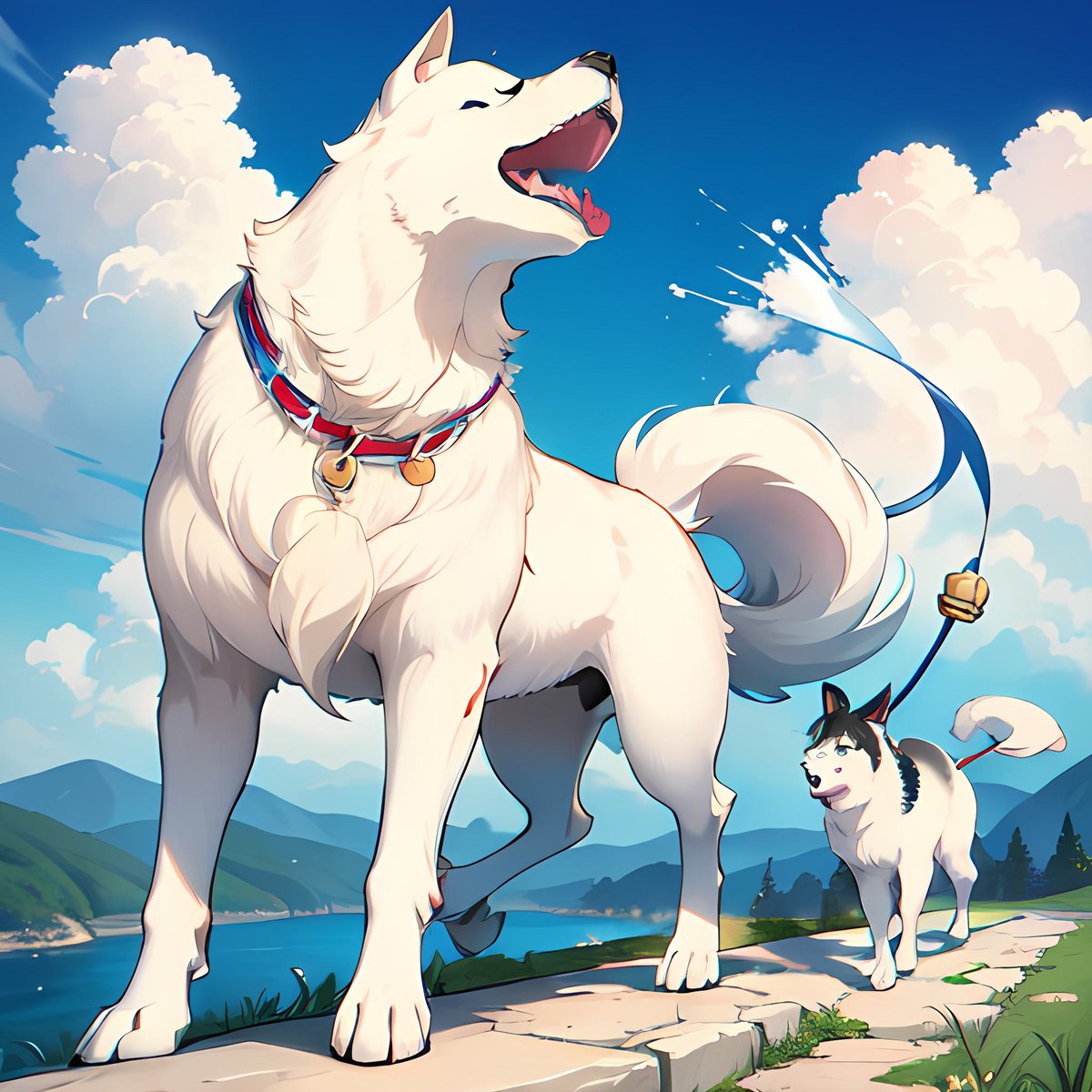 okayu95060635's tweet photo. $AKITA and $HACHI are symbols of innovation and passion. Let us watch their evolution and celebrate their courage and determination. Let's walk with them into the future and celebrate their successes together! #AKITA #HACHI #innovation #passion https://t.co/k37uUwn6yH